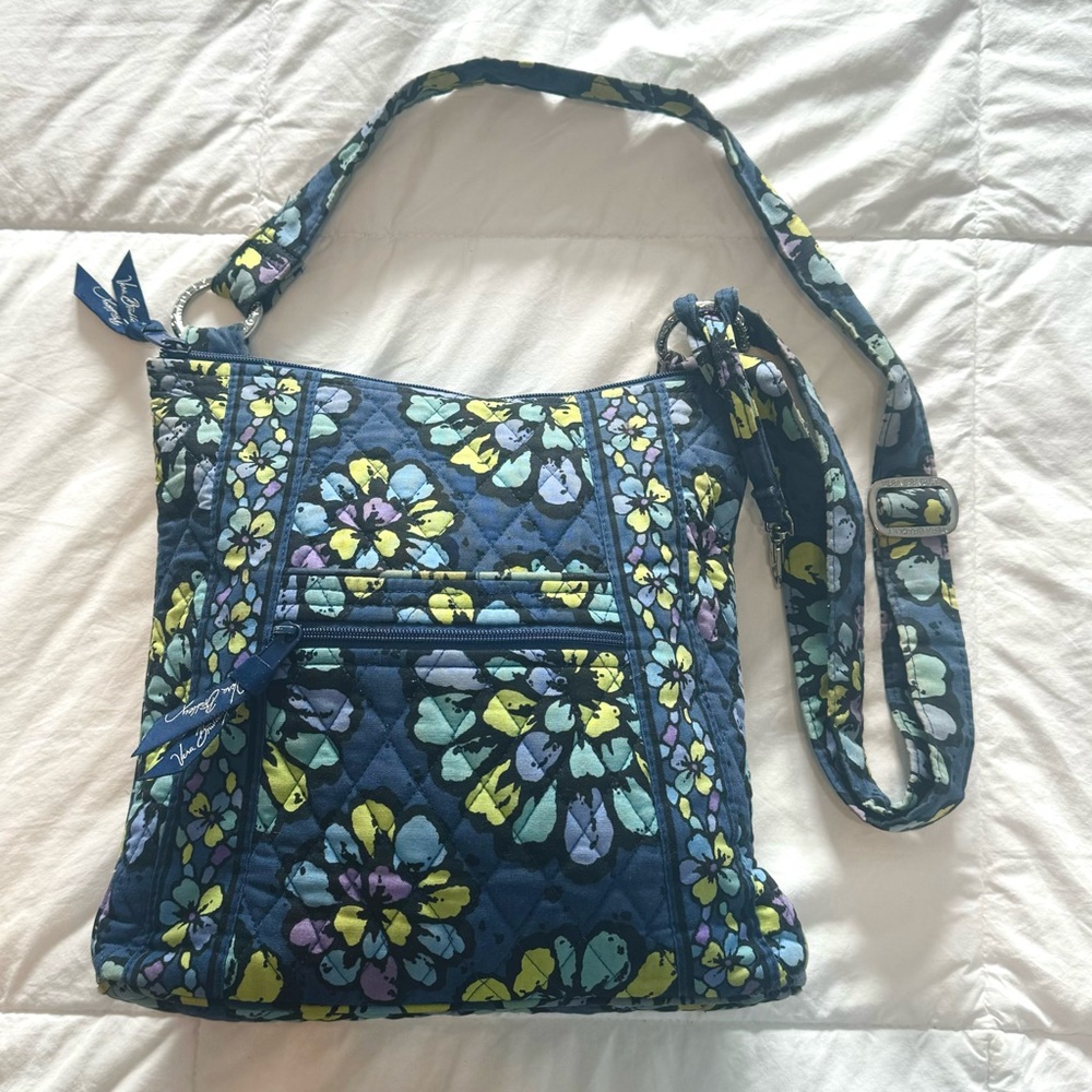 Vera Bradley Hipster Bag Crossbody Indigo Pop